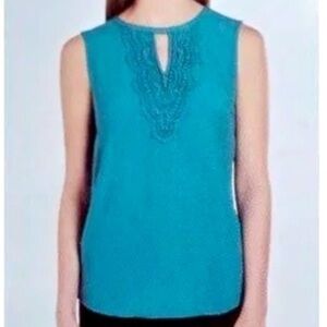 Grace Elements NWT  Tank with Crochet